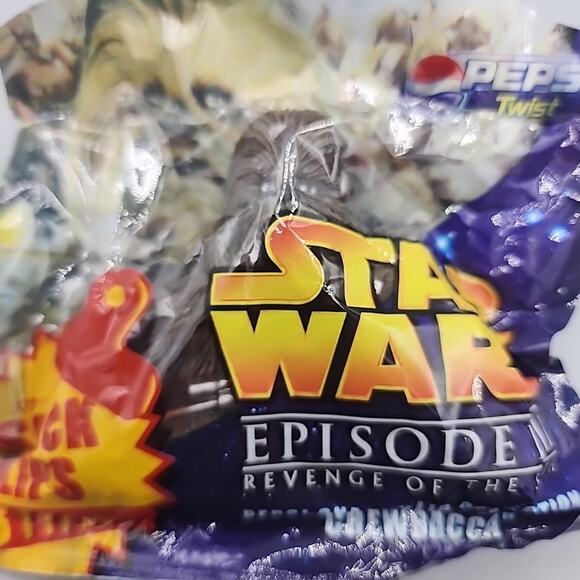 Star Wars 3 Piece Snack Clip Set Pepsi Japan Giveaway New 2005 R2D2 Chewy Stormt - Picture 7 of 9